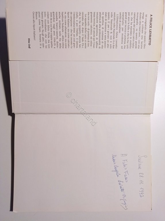 Calcio - M. A. Levratto - Felice Levratto - ed. …