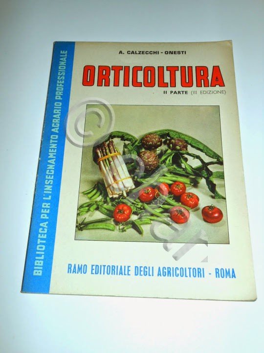 Calzecchi Onesti - Orticoltura Moderna ( parte 2^ ) - …