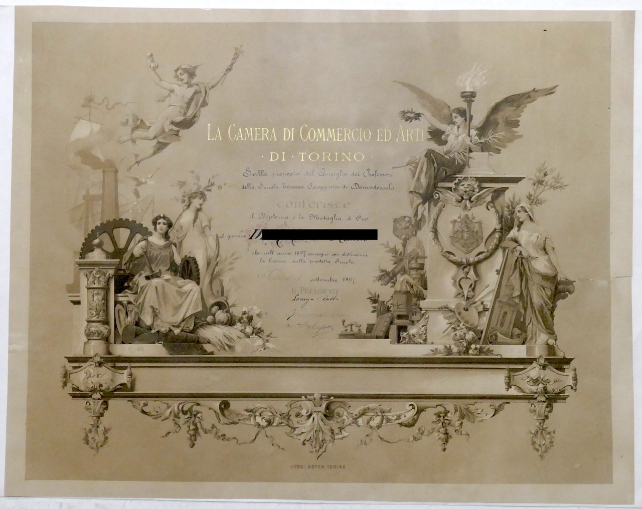 Camera di Commercio ed Arti di Torino - Diploma di …