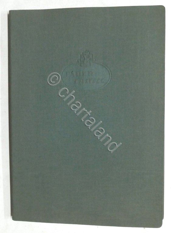 Campionario Matite Faber Castell - anni '30 / '40