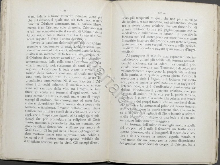 Card. A. Capecelatro - Le Virtù Cristiane - ed. 1913