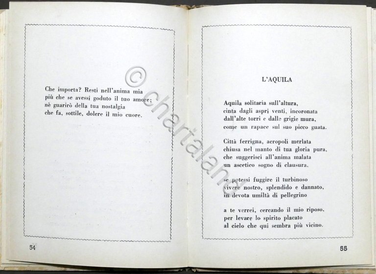 Carlotta Mandel - Notturne - ed. 1943 - Autografo autrice