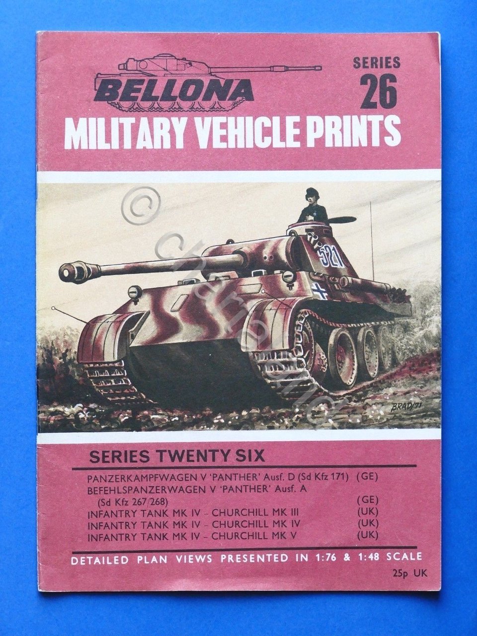 Carri armati - Bellona Series 26 - Military Vehicle Prints … | Immagine principale