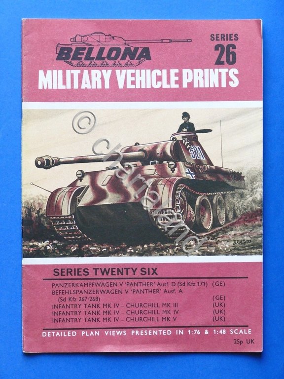 Carri armati - Bellona Series 26 - Military Vehicle Prints … | Immagine Gallery 2