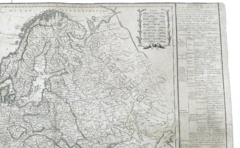 Carta Geografica - Europe divisée en ses Empires, Royaumes et …