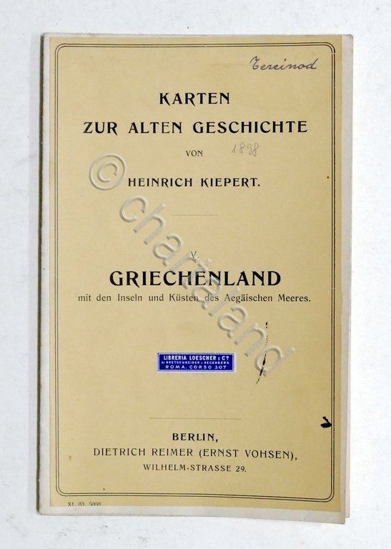 Carta geografica Grecia - Karten zur alten geschicte - Griechenland … | Immagine Gallery 2