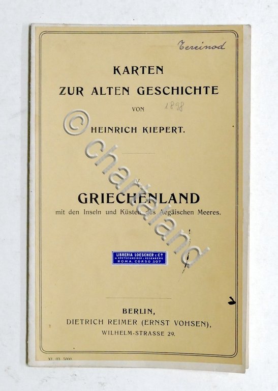 Carta geografica Grecia - Karten zur alten geschicte - Griechenland … | Immagine Gallery 4