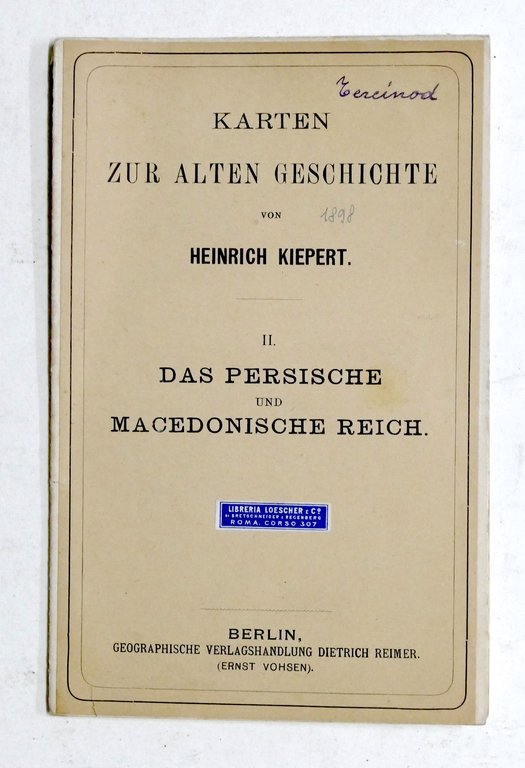 Carta geografica Persia e Macedonia - Das Persische und Macedonische … | Immagine Gallery 3