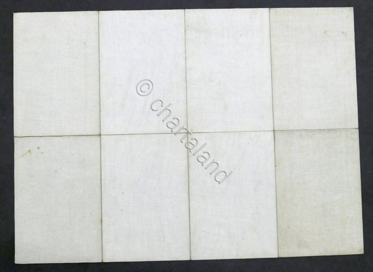 Carta geografica Svizzera zona Wildstrubel / Leukebard - Fine '800 …