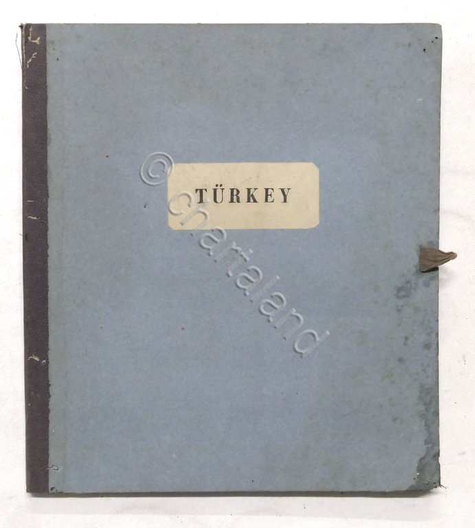 Carta geografica Turchia Europea - Karte der Europaischen Turkey - …