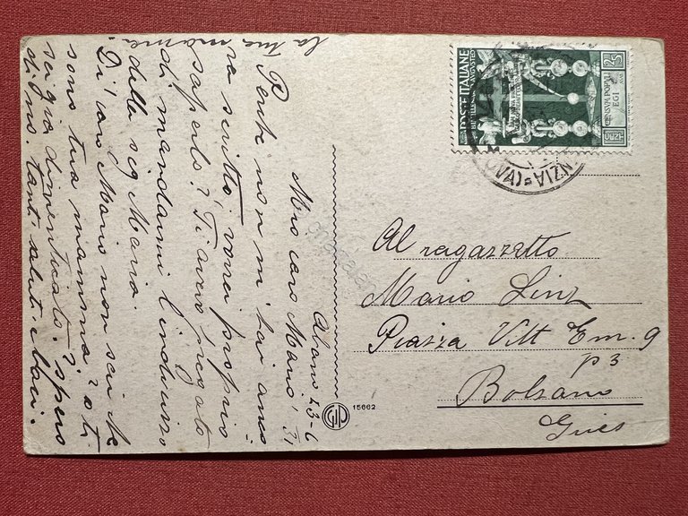 Cartolina - Abano Terme ( Padova ) - Ingresso alla …