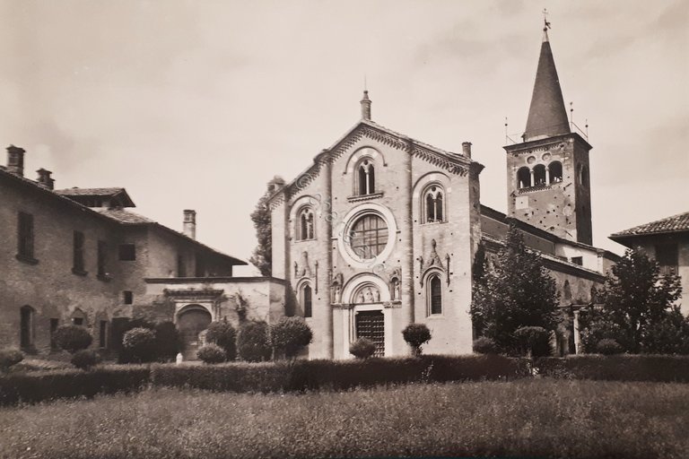 Cartolina - Abbazia di Viboldone - 1960 ca.