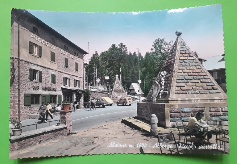 Cartolina - Abetone - Albergo Piccolo Cristallo - 1959