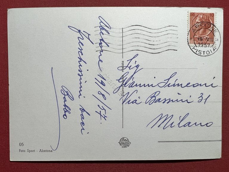 Cartolina - Abetone ( Pistoia ) - Il Passo delle … | Immagine Gallery 4