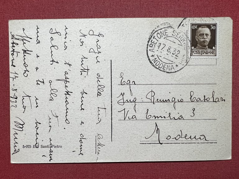 Cartolina - Abetone Serrabassa - Stazione Climatica - Panorama - …