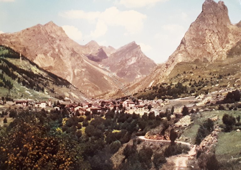 Cartolina - Acceglio - Frazione Chiappera - 1970 ca.