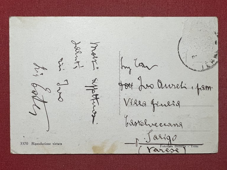 Cartolina - Acquasparta ( Terni ) - Sorgente Amerino - …