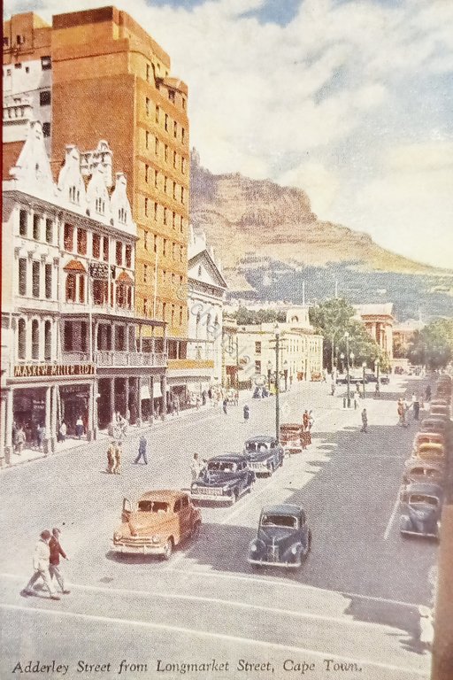 Cartolina - Adderley Street from Longmarket Street - Cape Town …