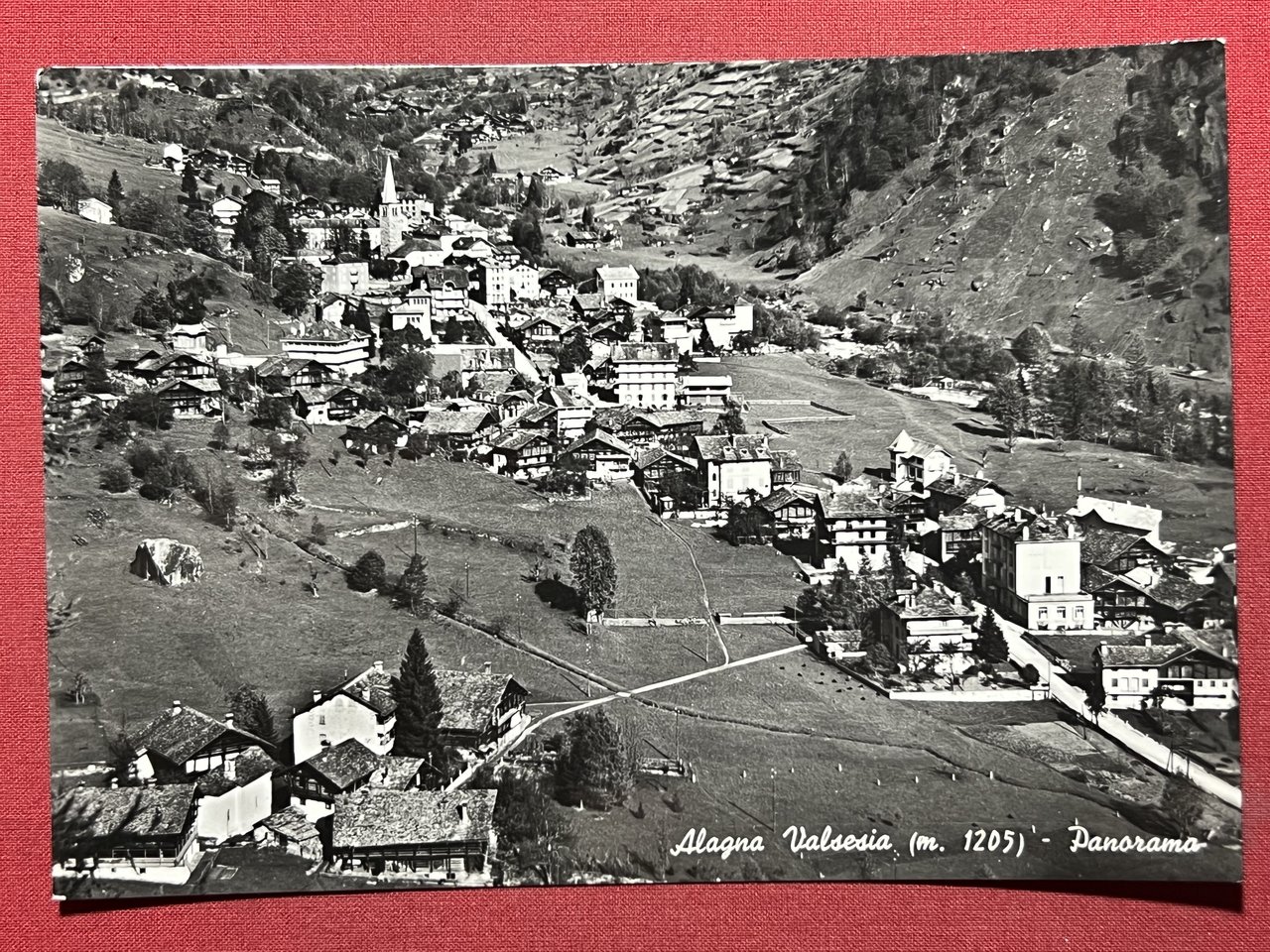 Cartolina - Alagna Valsesia ( Vercelli ) - Panorama - …