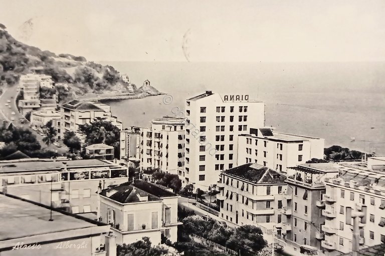 Cartolina - Alassio - Alberghi - 1968
