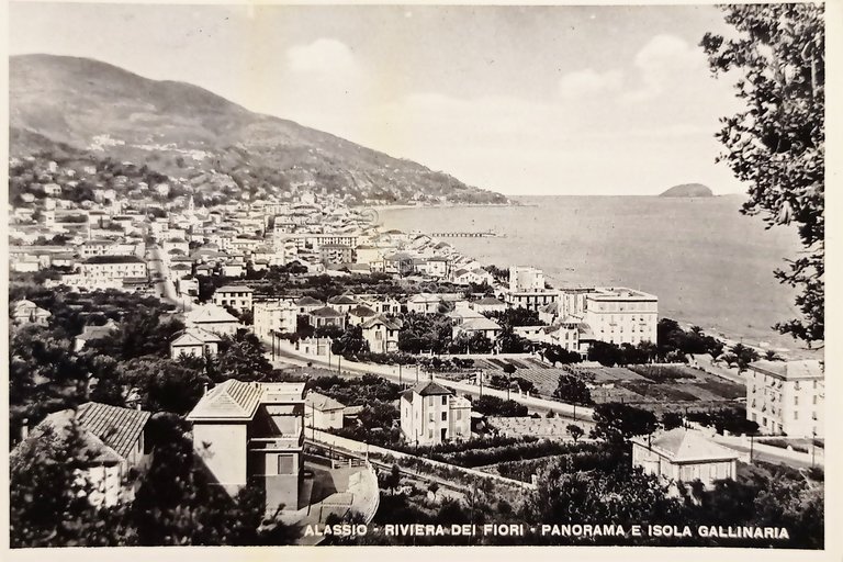 Cartolina - Alassio - Riviera dei Fiori - Panorama e …