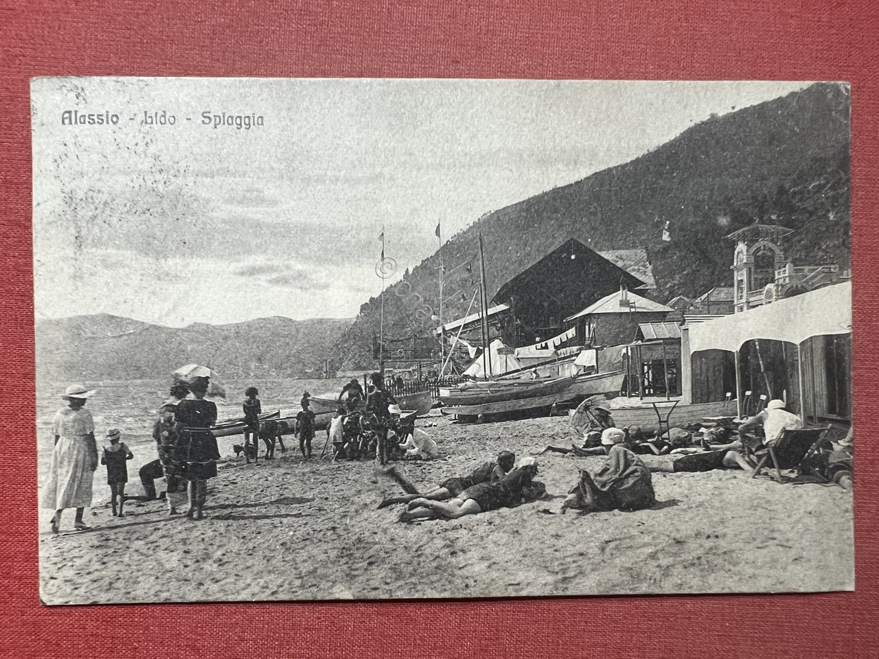 Cartolina - Alassio ( Savona ) - Spiaggia - Lido … | Immagine principale