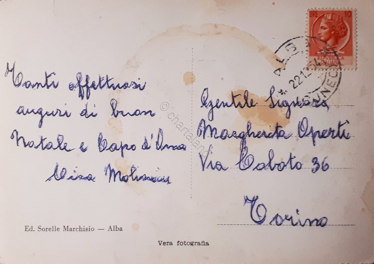 Cartolina - Alba - Panorama - Le antiche Torri - …