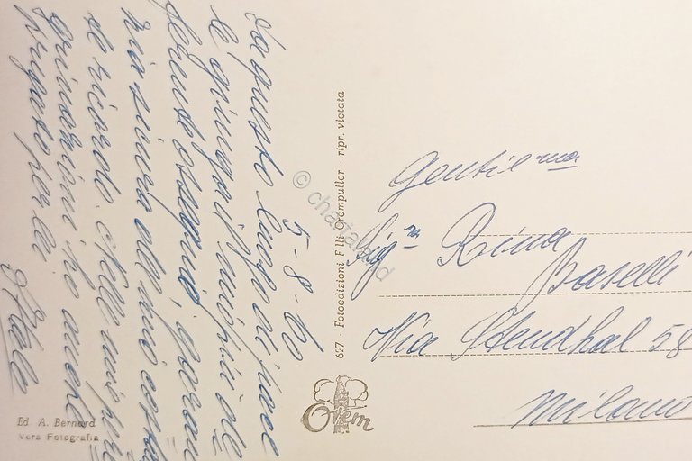 Cartolina - Alba di Canazei ( Trento ) - Panorama …