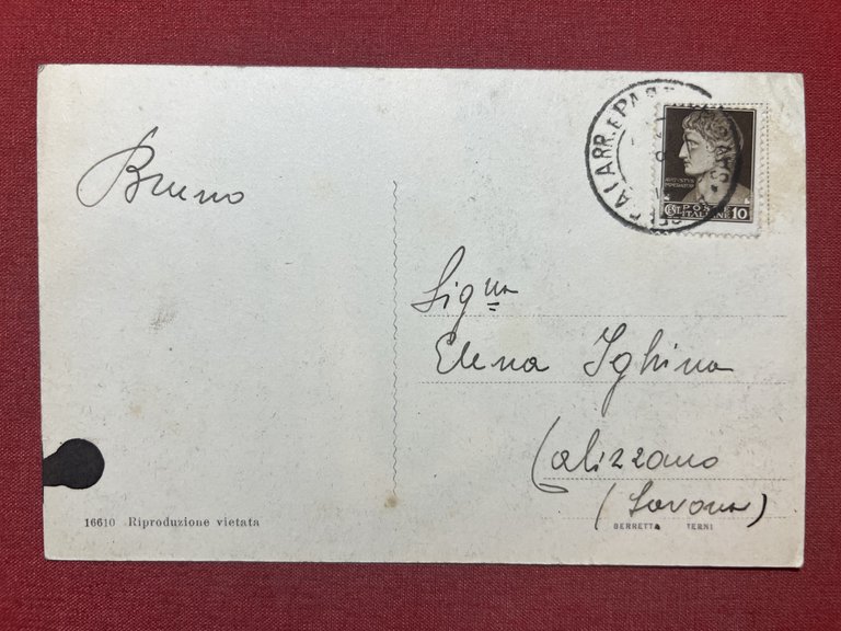 Cartolina - Albenga - Caserma Piave - 1935 ca.