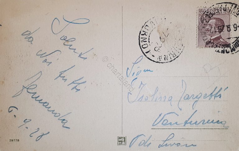 Cartolina - Albergo Ercolini & Hotel Savi - Montecatini Bagni …