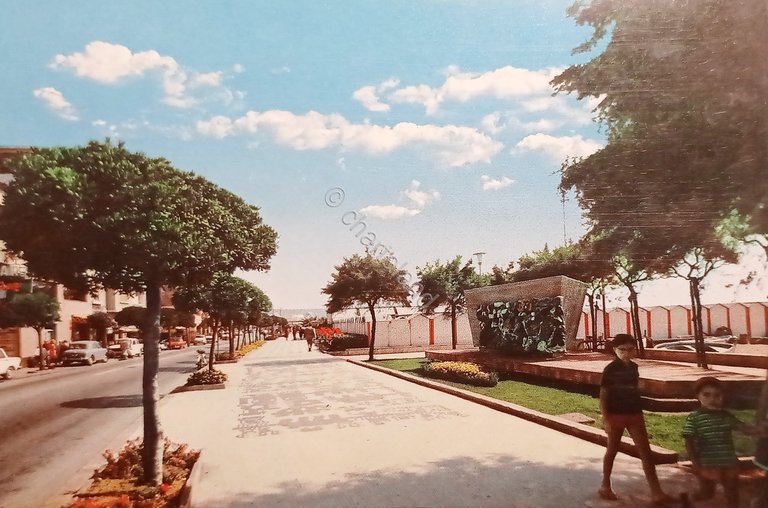 Cartolina - Albissola - Giardini - 1967