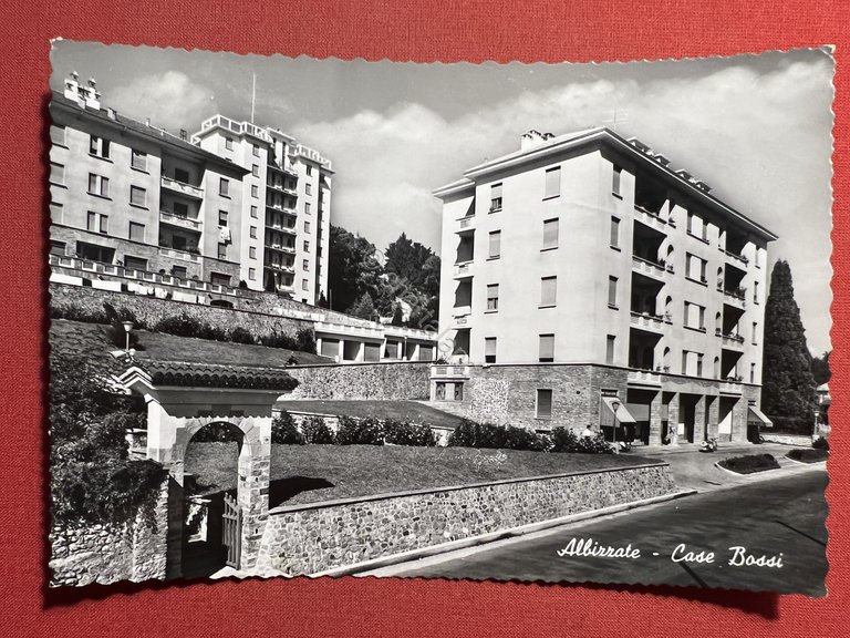 Cartolina - Albizzate ( Varese ) - Case Bossi - …