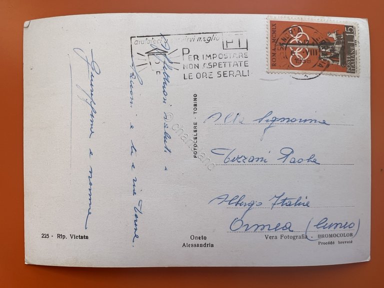 Cartolina - Alessandria - Corso Lamarmora - Monumento ai Caduti …