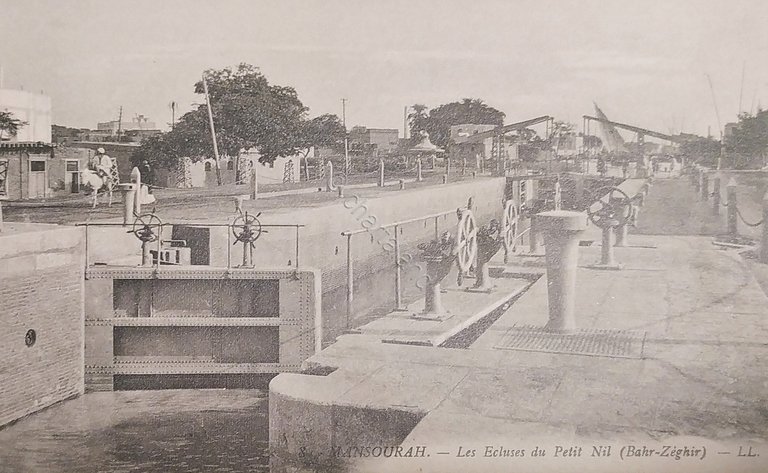 Cartolina - Algeria - Mansourah - Les Ecluses du Petit …