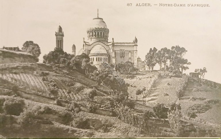 Cartolina - Algeria - Notre-Dame d'Afrique - 1910 ca.