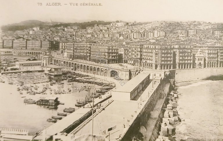 Cartolina - Algeria - Vue Generale - 1910 ca.