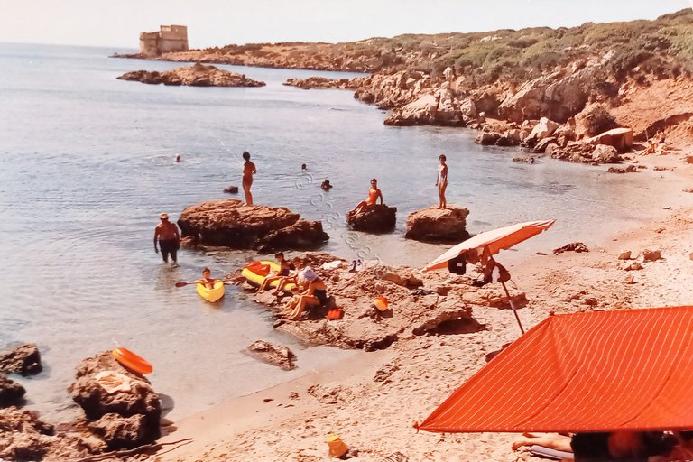 Cartolina - Alghero - Torre del Lazzaretto - 1970 ca.