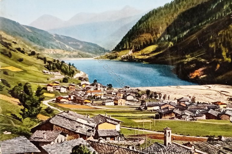 Cartolina - Alla Valle Varaita - Pontechianale - Panorama con …