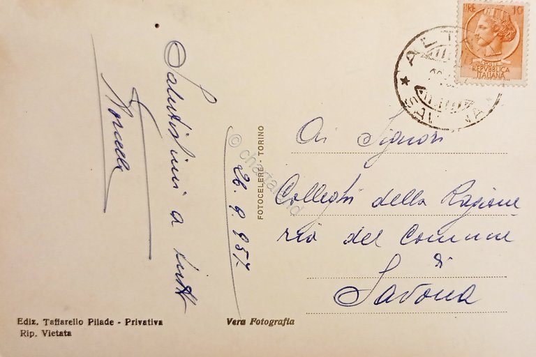 Cartolina - Altare ( Savona ) - Panorama Generale - …