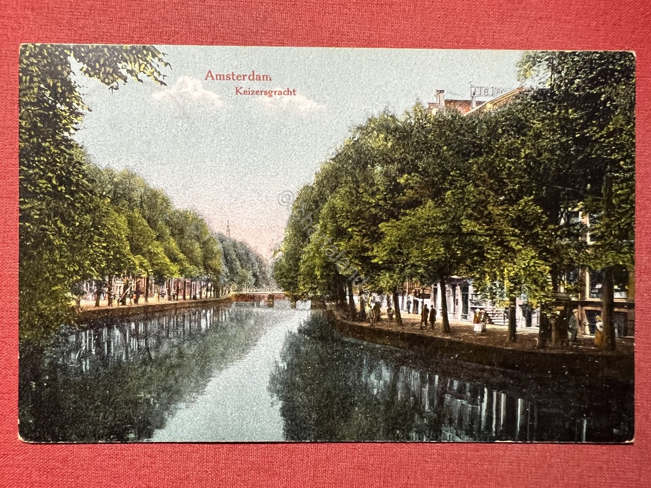 Cartolina - Amsterdam - Keizersgracht - 1920