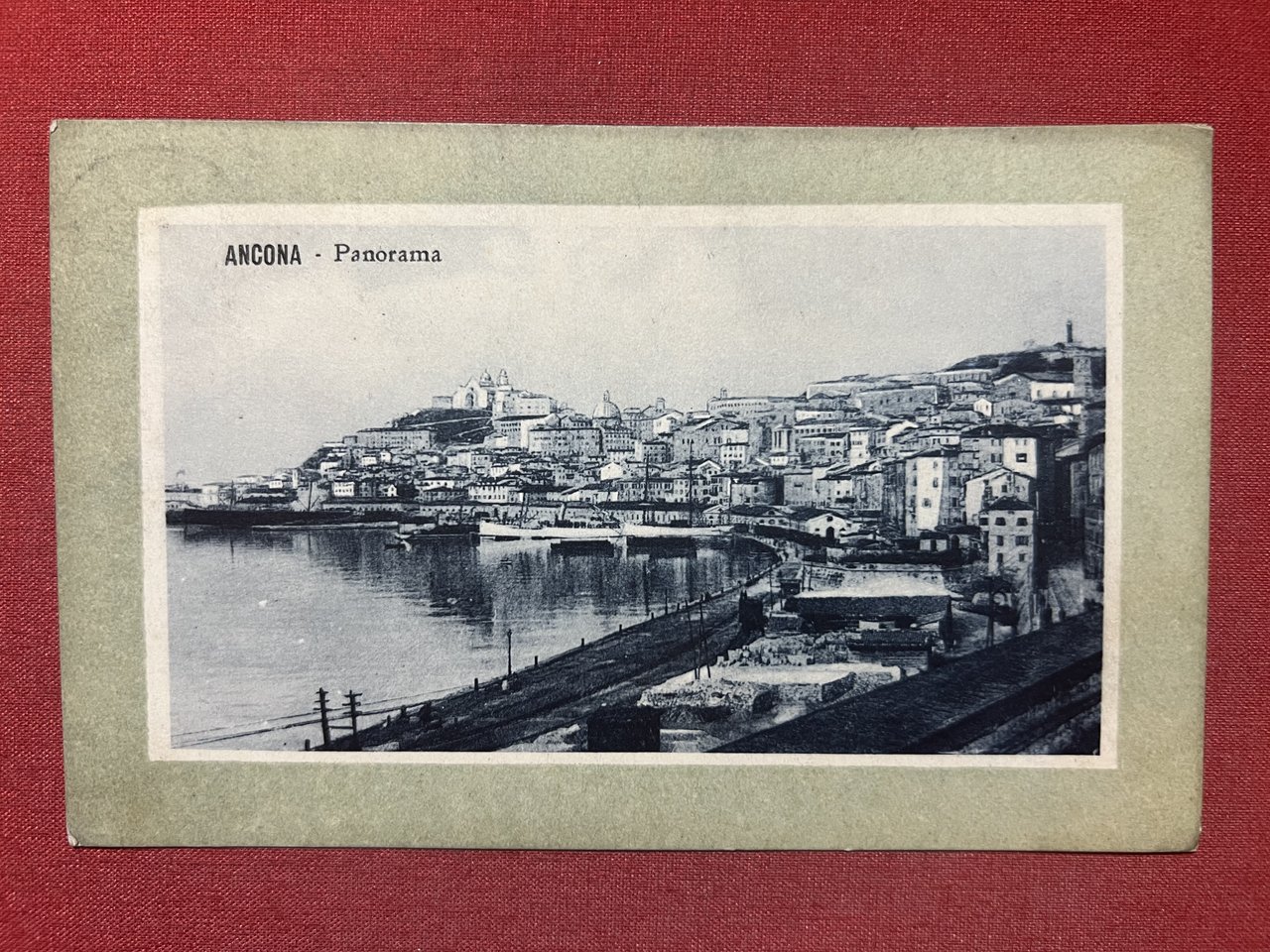Cartolina - Ancona - Panorama - 1912 | Immagine principale