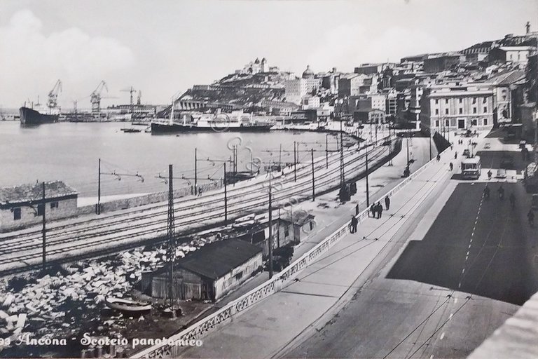 Cartolina - Ancona - Scorcio panoramico - 1960 ca.