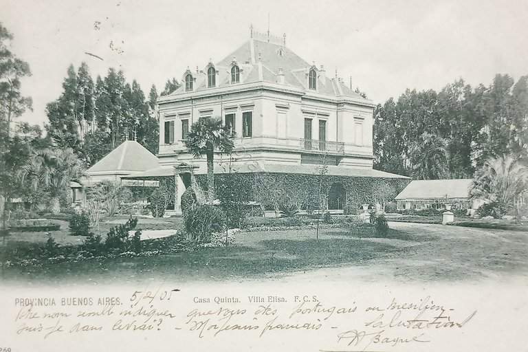 Cartolina - Argentina - Buenos Aires - Casa Quinta - …