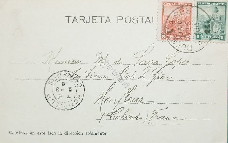 Cartolina - Argentina - Buenos Aires - Casa Quinta - …