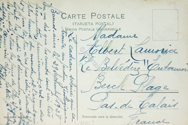 Cartolina - Argentina - Buenos Aires - El Cuadrante Solar …