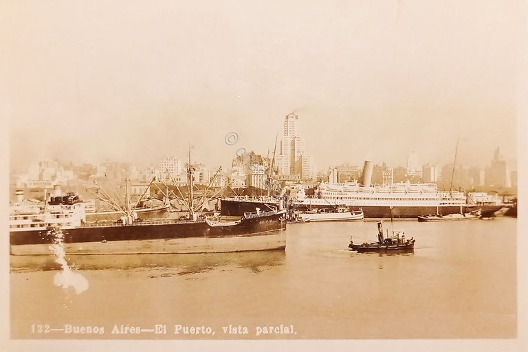 Cartolina - Argentina - Buenos Aires - El Puerto - …