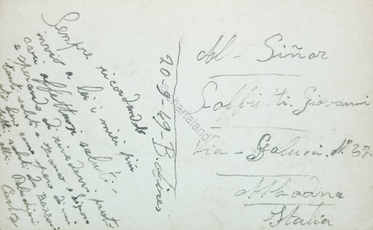 Cartolina - Argentina - Buenos Aires - Monumento a Roca …