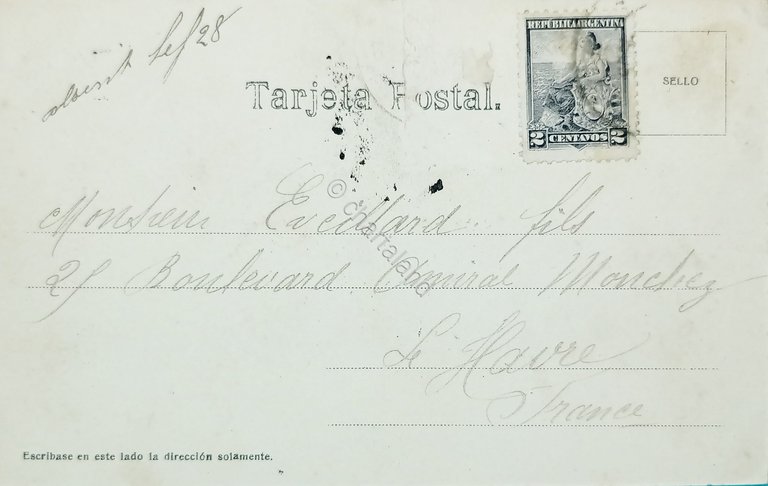 Cartolina - Argentina - Buenos Aires - Parque de Palermo …