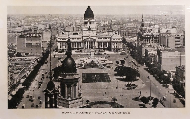 Cartolina - Argentina - Buenos Aires - Plaza Congreso - …