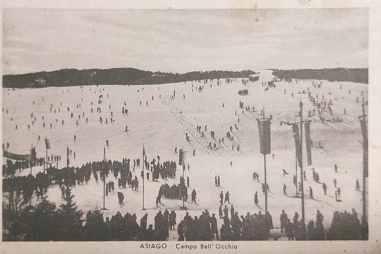 Cartolina - Asiago - Campo Bell'Occhio - 1930 ca.